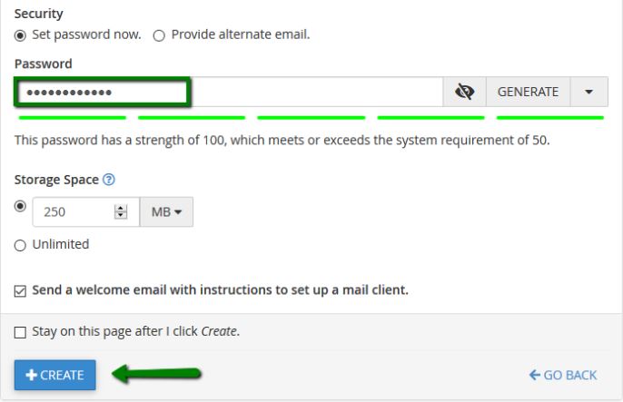 How To Create an Email Account in cPanel? HostNOC Guide 10 Enter your password in cpanel