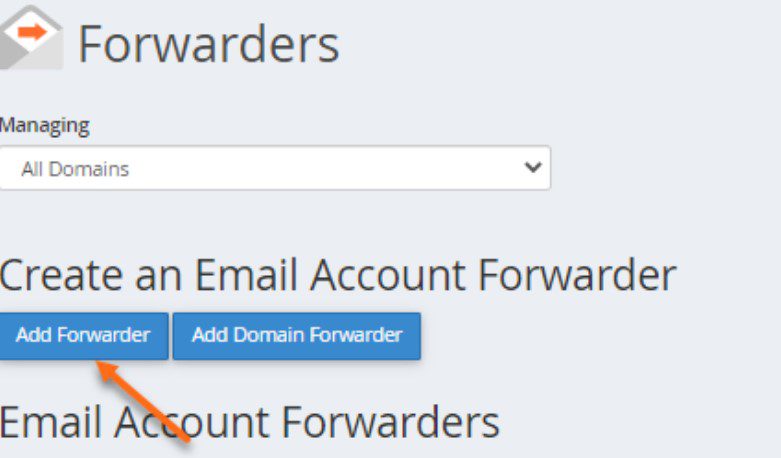 How To Create an Email Account in cPanel? HostNOC Guide 13 email account forwarder