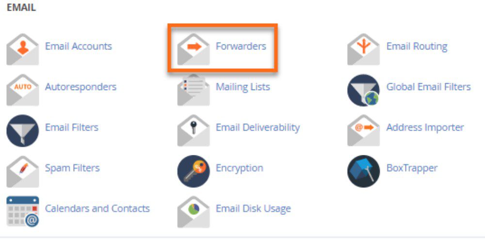 How To Create an Email Account in cPanel? HostNOC Guide 12 set forwarders in cpanel