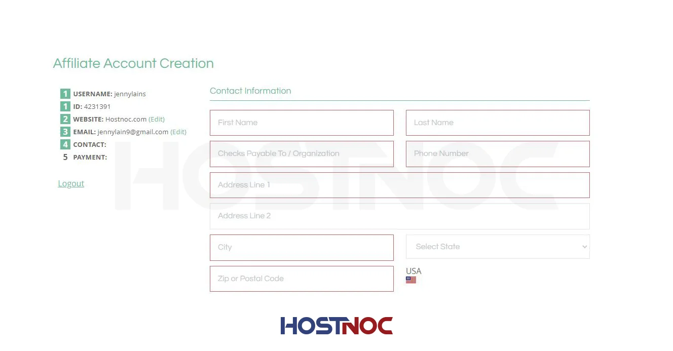 HOSTNOC Launches Its Affiliate Program 11 afficlate Capture 5